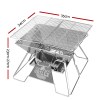 grillz fire pit bbq grill with carry bag portable Portable stainless steel charcoal grill with dimensions