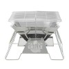 grillz fire pit bbq grill with carry bag portable Portable stainless steel charcoal barbecue grill with foldable legs