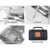 grillz fire pit bbq grill with carry bag portable Portable stainless steel charcoal grill features and carry bag