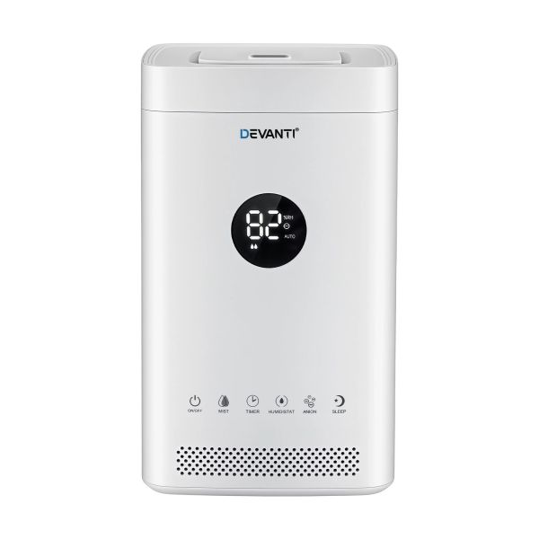 Devanti dehumidifier with digital humidity display