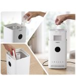 devanti ultrasonic humidifier air purifier top fill auto humidity 3.5l white Filling and assembling Devanti humidifier on table
