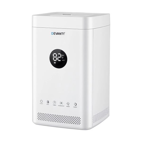 Devanti dehumidifier with digital humidity display