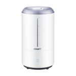 devanti ultrasonic humidifier aroma diffuser top fill quiet bedroom 4l white White Devanti 4L ultrasonic humidifier with water window