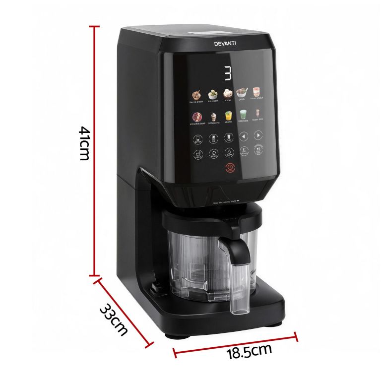Devanti ice cream maker with digital display