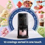 Devanti ice cream maker with assorted frozen desserts