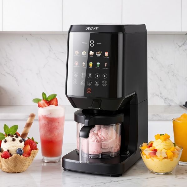 Devanti ice cream maker on kitchen bench