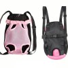 image 1 Pink and black pet carrier backpack
