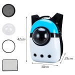 image 3 Pet carrier backpack with bubble window and dimensions