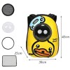 image 3 Yellow duck pet carrier backpack with bubble window