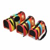 image 4 Three colourful striped pet carrier bags