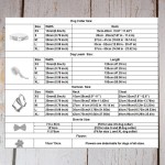 image 5 Dog collar, leash and harness size chart