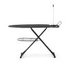 artiss foldable ironing board with iron rest ironing board for laundry room Black adjustable ironing board with iron rest