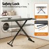 artiss foldable ironing board with iron rest ironing board for laundry room Ironing board with safety lock feature in laundry
