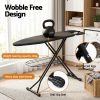 artiss foldable ironing board with iron rest ironing board for laundry room Sturdy ironing board with 20kg weight capacity
