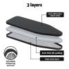 artiss foldable ironing board with iron rest ironing board for laundry room Three-layer ironing board cover construction diagram