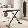 artiss foldable ironing board with iron rest ironing board for laundry room Modern laundry with black ironing board and washer