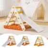 Indoor toddler slide and climbing frame set