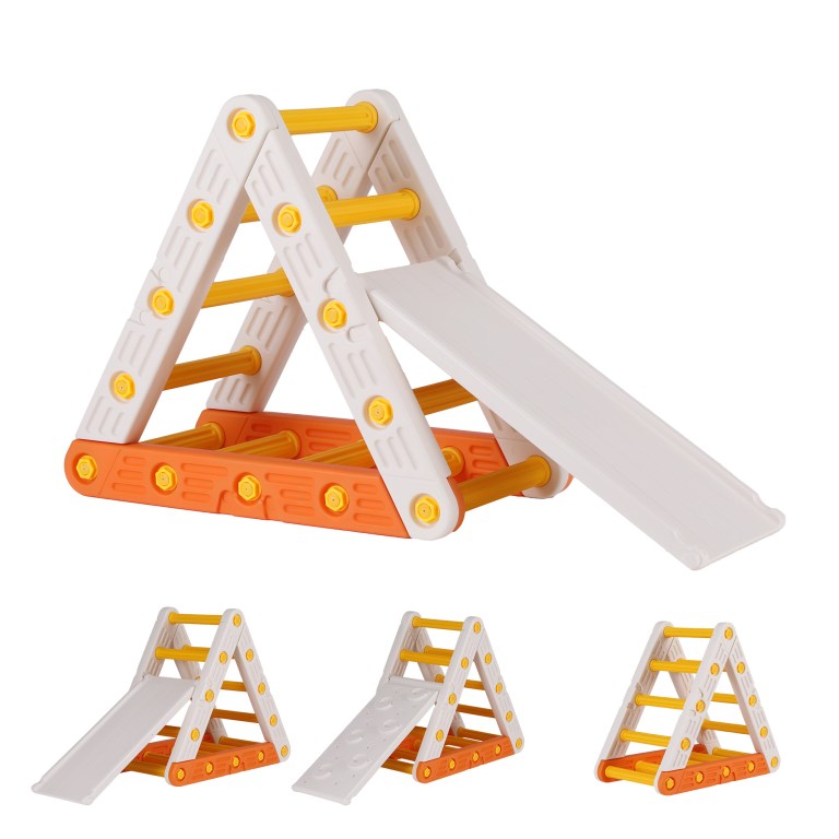 Children’s plastic climbing frame with slide
