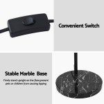 Inline switch and marble lamp base