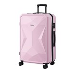 lug abs dm 28 pk 202512121924 00.jpg Pink hard-shell suitcase with spinner wheels