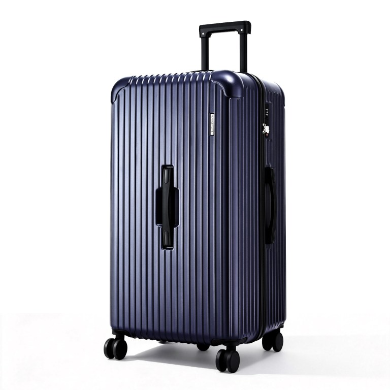 lug abs truk 32 di 202603121826 00.jpg Navy hard-shell suitcase with spinner wheels