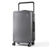 lug pc w 28 ag 202603121826 00.jpg Grey hard-shell carry-on suitcase with spinner wheels