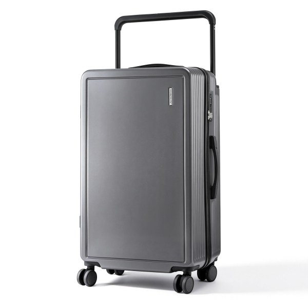 lug pc w 28 ag 202603121826 00.jpg Grey hard-shell carry-on suitcase with spinner wheels