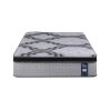levitex king single mattress 34 cm 5 zone pocket spring with latex & memory foam or extra lumbar & shoulder support Grey patterned Levitex mattress on white background