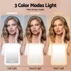 Three colour light modes comparison on model