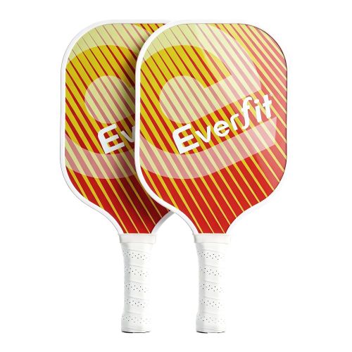 pb b paddle ogx2 00.jpg Two red and yellow Everfit beach paddles
