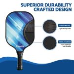 everfit pickleball paddle set fibreglass racquet honeycomb core with bag Everfit pickleball paddle with honeycomb core design