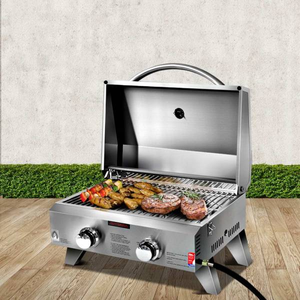 pgb 2b ss 202502281648 00.jpg Stainless steel gas barbecue grilling steaks and skewers