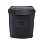 Black Devanti paper shredder with top controls