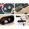 4ft soccer table foosball football game home family party gift playroom foldable Foosball table features and accessories close-up