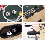 4ft soccer table foosball football game home family party gift playroom foldable Foosball table features and accessories close-up