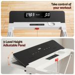 Everfit treadmill with digital display and adjustable panel