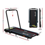Everfit foldable treadmill with labelled dimensions