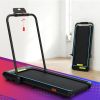 everfit treadmill electric walking pad under desk home gym fitness 420mm remote Foldable treadmill in modern home gym space