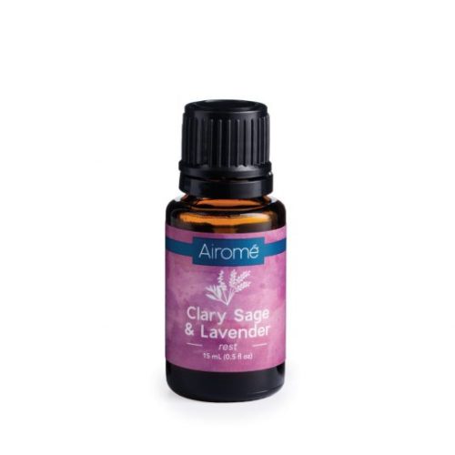 Airomé Clary Sage and Lavender essential oil bottle