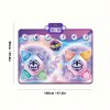 kids dance mat double player interactive music game Colourful children’s music dance play mat