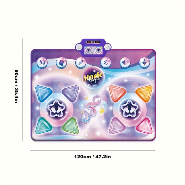 Colourful children’s music dance play mat