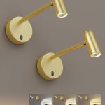 v1171 cb bom001478 2 00.jpg Gold adjustable wall-mounted reading lights