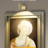 picture light for wall, battery operated art light for paintings cct dimmable recharging gallery battery wall light with remote control for living room gallery dartboard art bathroom Adjustable gold wall light illuminating framed artwork