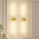v1171 cb bom001620 00.jpg Modern gold wall sconces with vertical LED lights