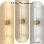 Wall light with three colour temperature options