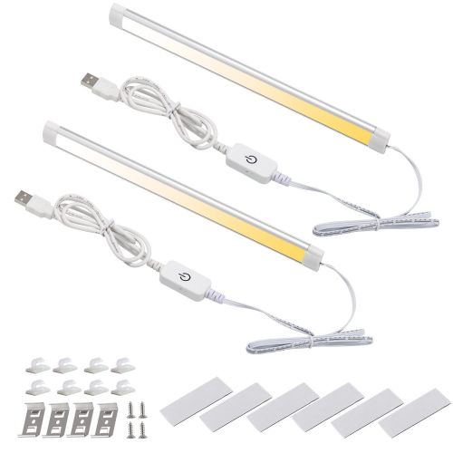 USB LED light bars with mounting accessories