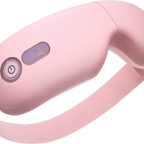 v1186 em003 00.jpg Pink wearable electric heating massage belt