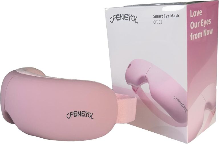 Pink CFENEYOL smart eye mask with packaging
