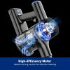 cordless vacuum cleaner, 8 in 1 powerful suction lightweight vacuum cleaner for home, led display, 3 suction modes, 55kpa powerful suction,45mins detachable battery vacuum for hard floor carpet pet hair Cordless handheld vacuum with high-efficiency motor