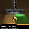 cordless vacuum cleaner, 55kpa powerful suction,8 in 1 powerful stick vacuum cleaner with anti tangle brush and upgraded green light, 2200mah. 45 minute run time rechargeable lightweight vacuum cleaner for hardwood floors, carpets and pet hair. Vacuum head with green light revealing dust